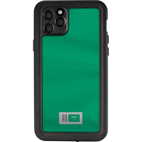 Saudi Arabia Soccer Flag iPhone 11 Pro Max Waterproof Case